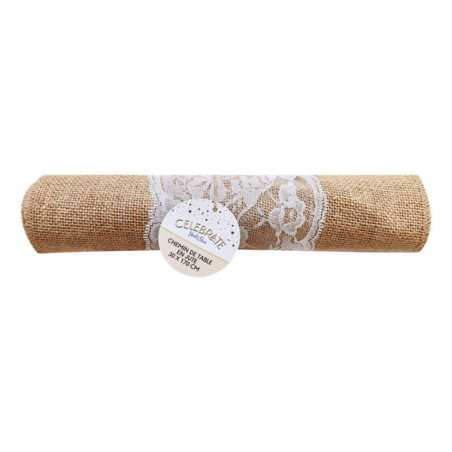 Chemin de table jute 30x170cm