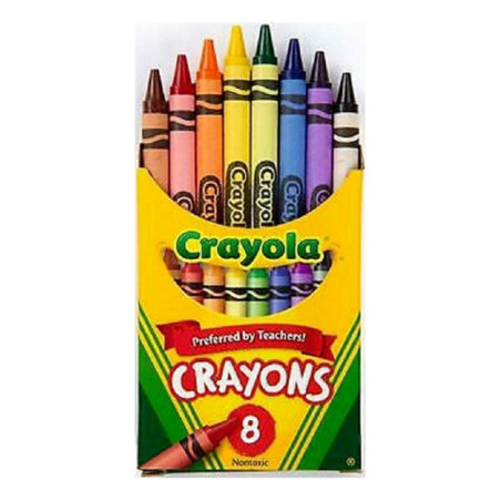 Crayola set 8 crayons de coloria