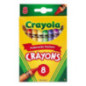 Crayola set 8 crayons de coloria