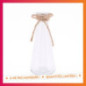Soliflore verre & jute