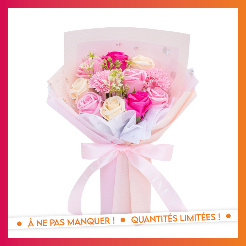 Bouquet rond de 11 roses