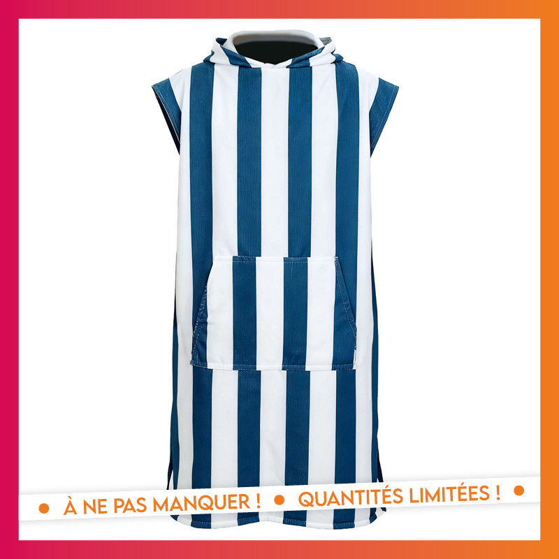 Poncho de plage adulte imprime