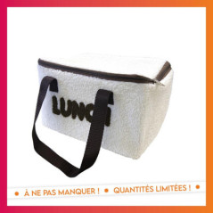 Lunch bag bouclettes 24x16x17cm