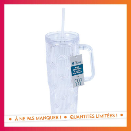 Gourde de transport motif 900ml
