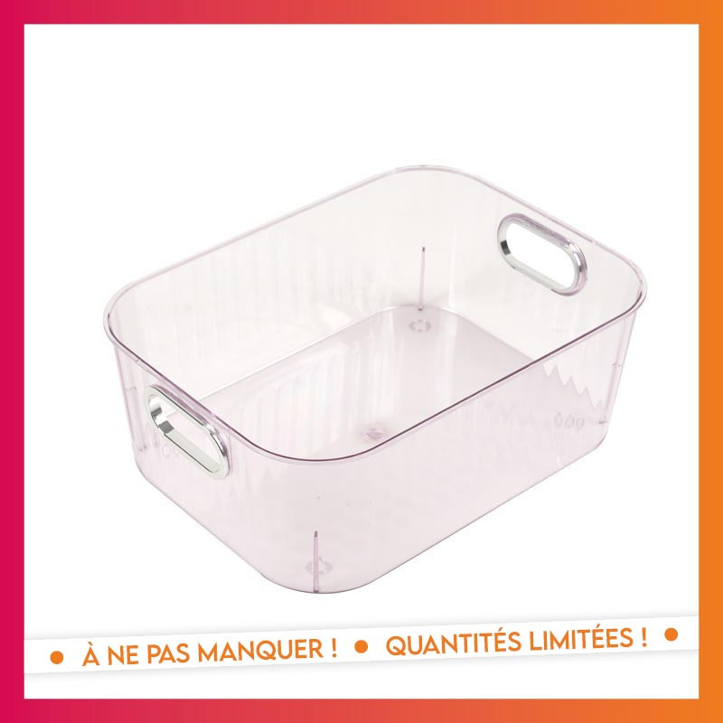 Paniere de rangement coloree