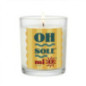 Bougie verre voyage