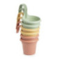 Pot suspendu o18cm 3 ass
