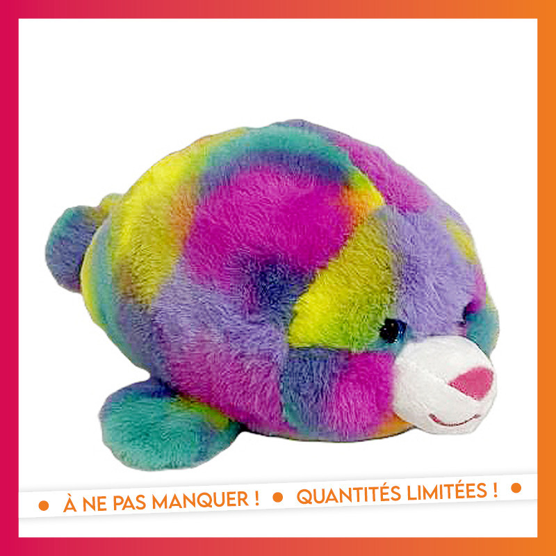 Peluche phoque multicolor 38cm