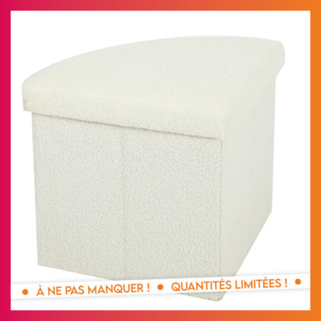 Banquette de rangement d'angle