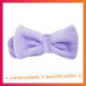 Bandeau maquillage violet
