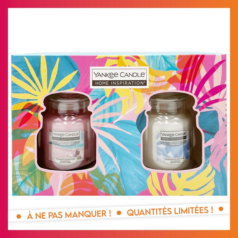 Lot de 2 bougie yankee  - s