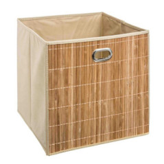 Cube salle de bain 31x31 bambou