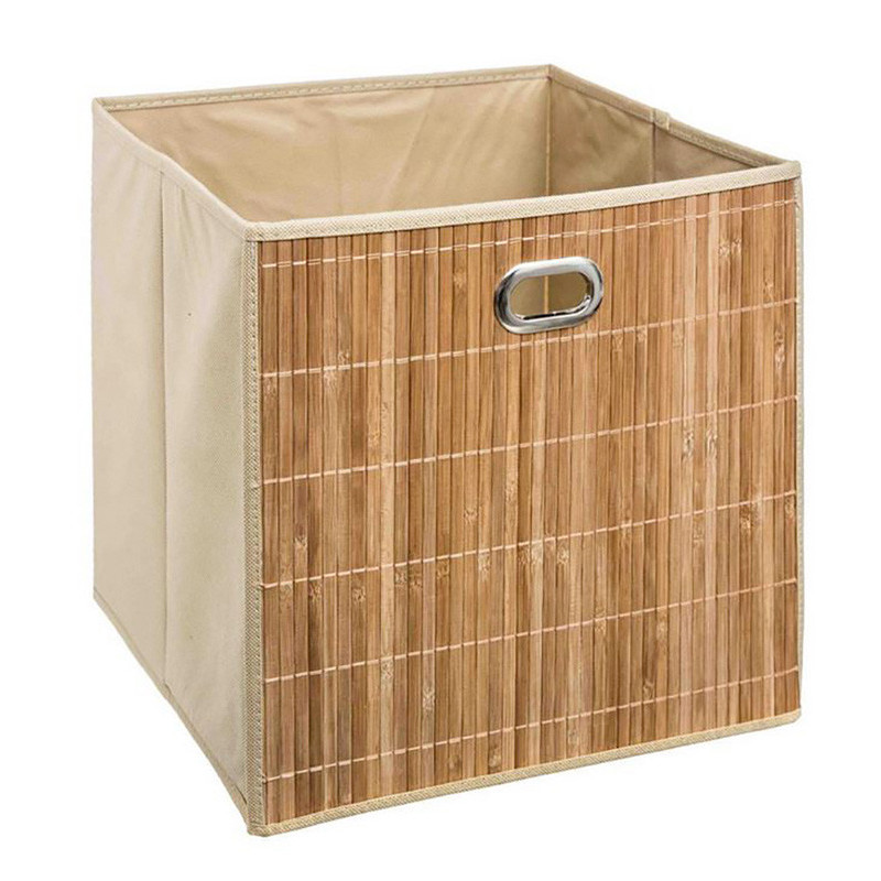 Cube salle de bain 31x31 bambou