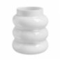 Petit vase verre ondule