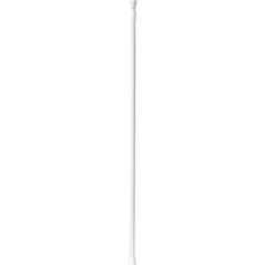 Barre de douche aluminium blanc