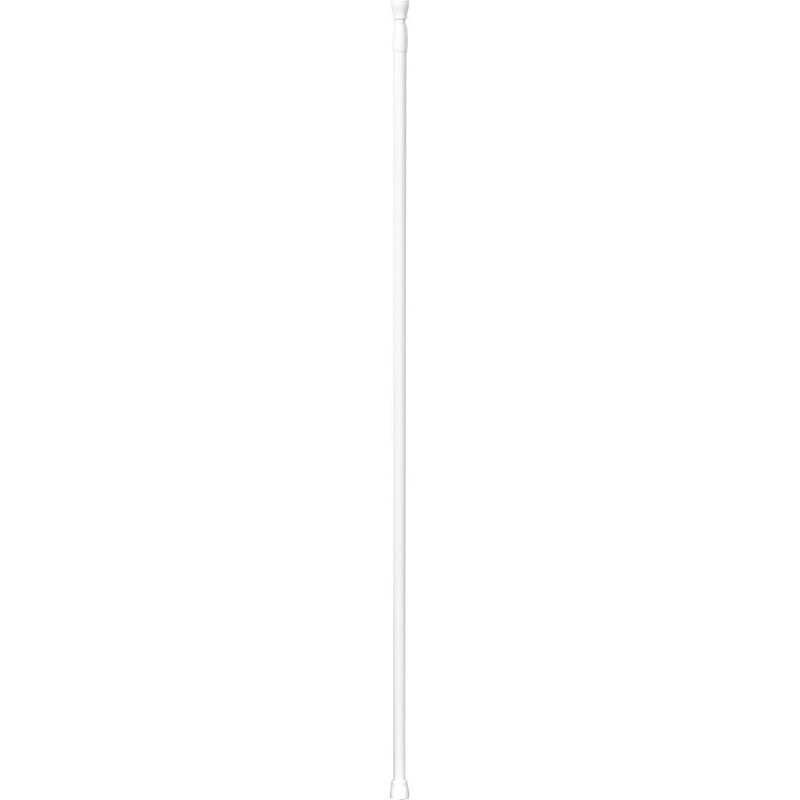 Barre de douche aluminium blanc