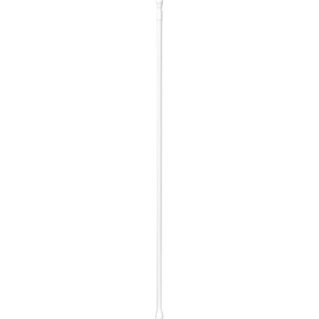 Barre de douche aluminium blanc