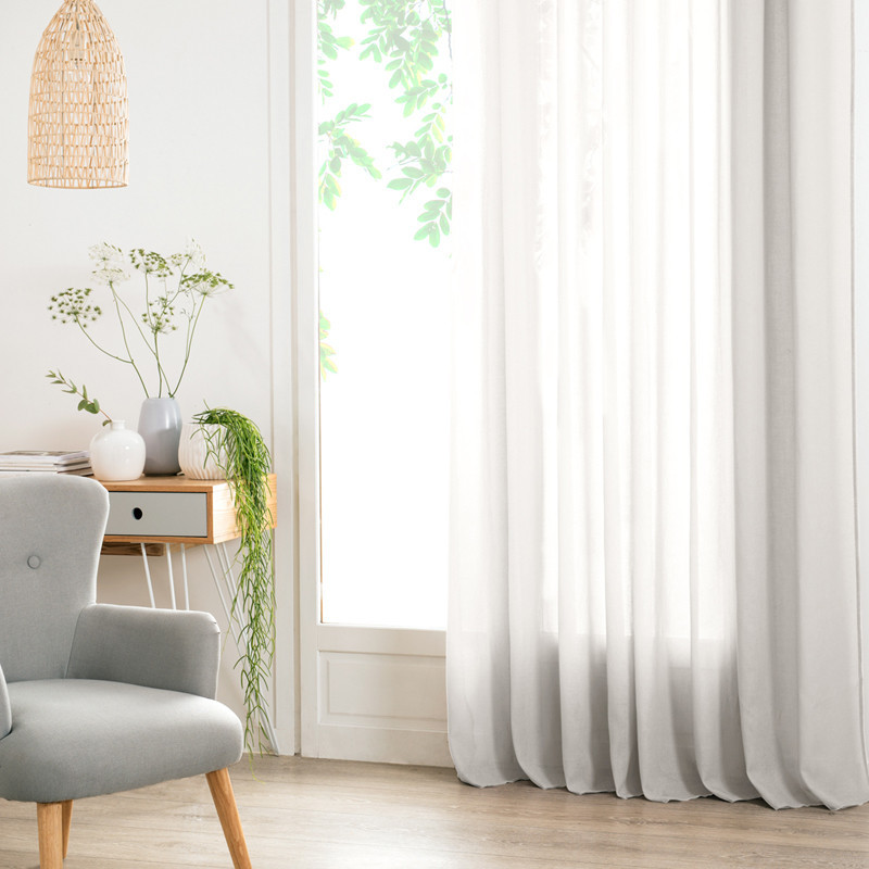 Voilage ana blanc 140x240 cm