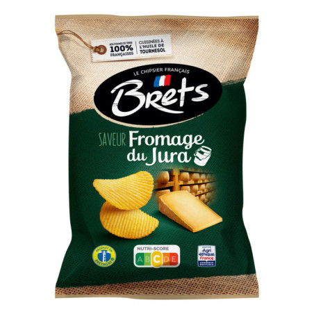 Chips saveur fromage du jura