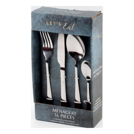 Menagere 16 pieces metal