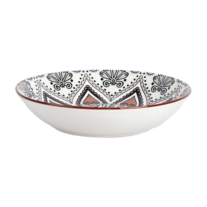 Assiette creuse orientale 20cm