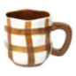 Mug a carreau irreguliers 2 ass