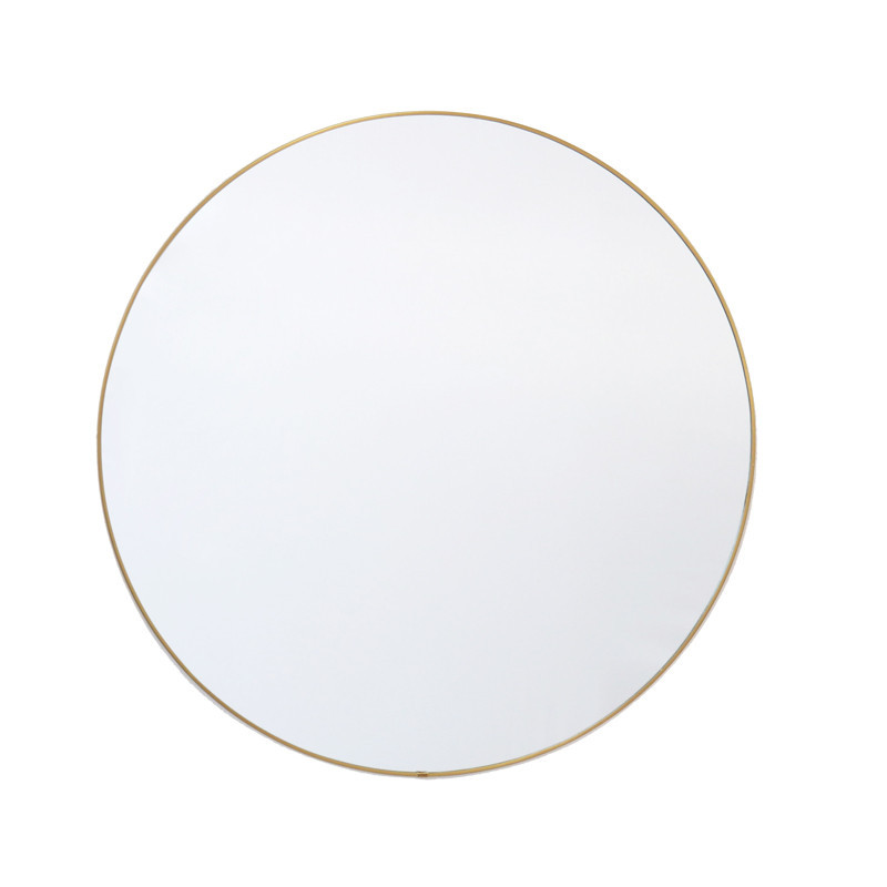 Miroir metal rond 50cm