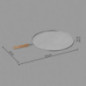 Couvercle anti-projection 33cm