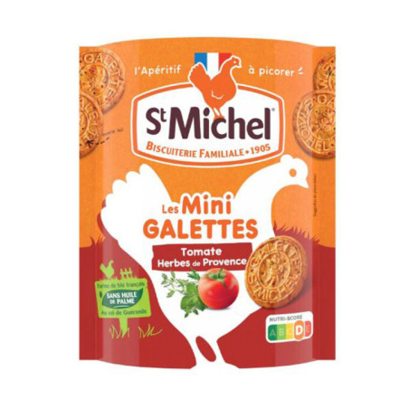 Mini galettes tomates herbe 100g