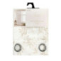 Voile feuillage 140x240 beige