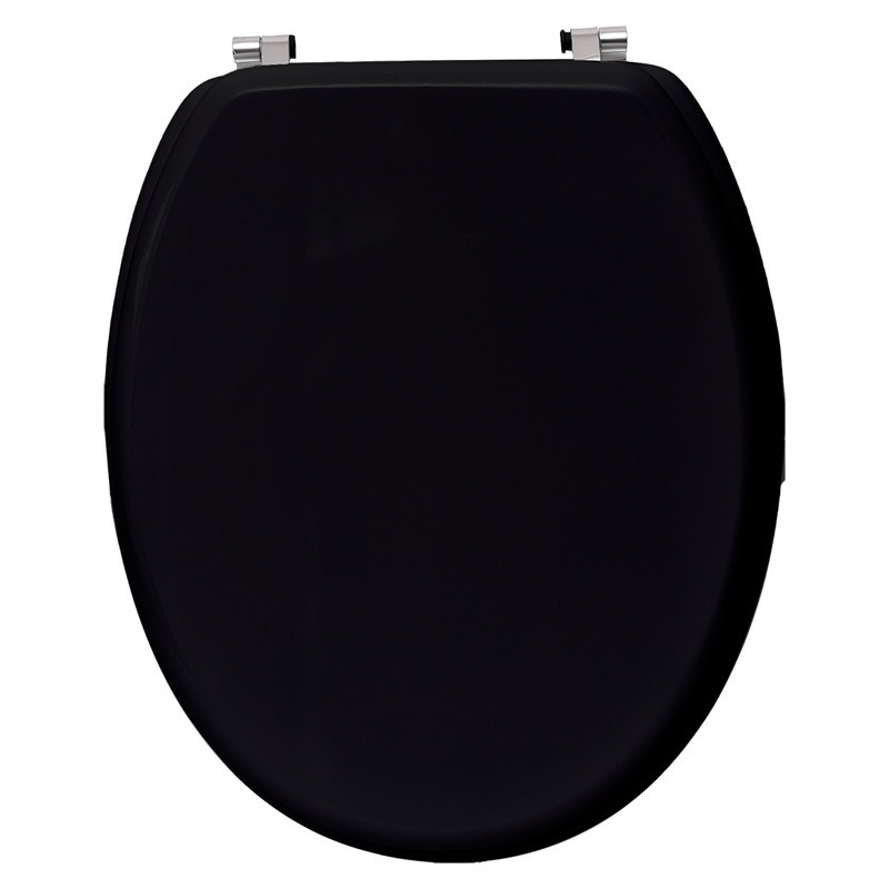 Abattant wc mdf 18 pouces noir