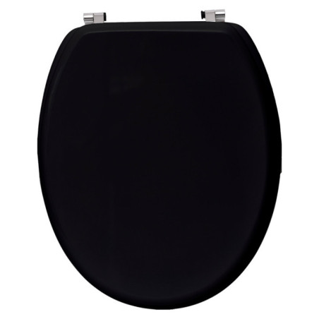 Abattant wc mdf 18 pouces noir