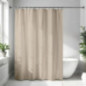 Rideau de douche unicolor beige