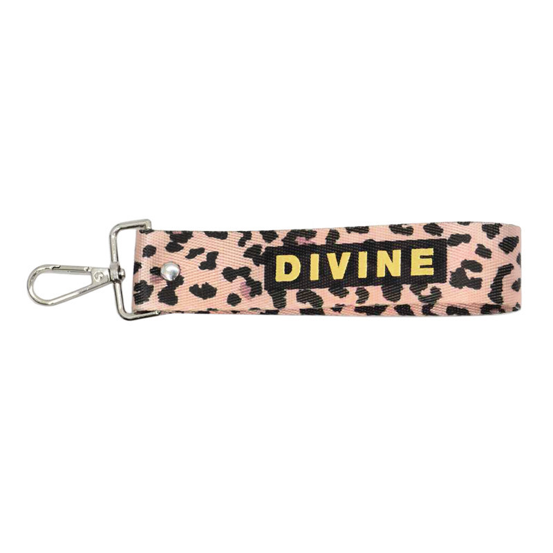 Porte cle leopard et message