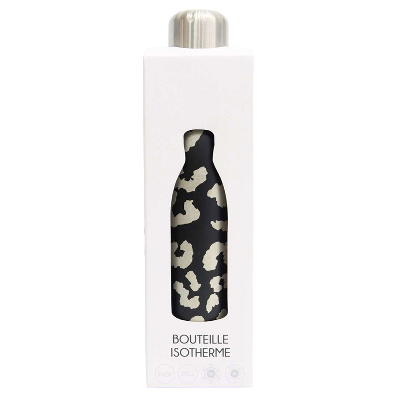 Bouteille isotherme leopard