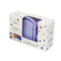 Kit repas 3 pieces violet