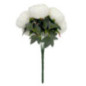Bouquet de pivoine blanc 7 tetes