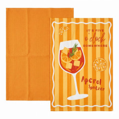 Lot de 2 torchons spritz 45x65cm