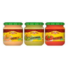Sauces salsa 3x190g