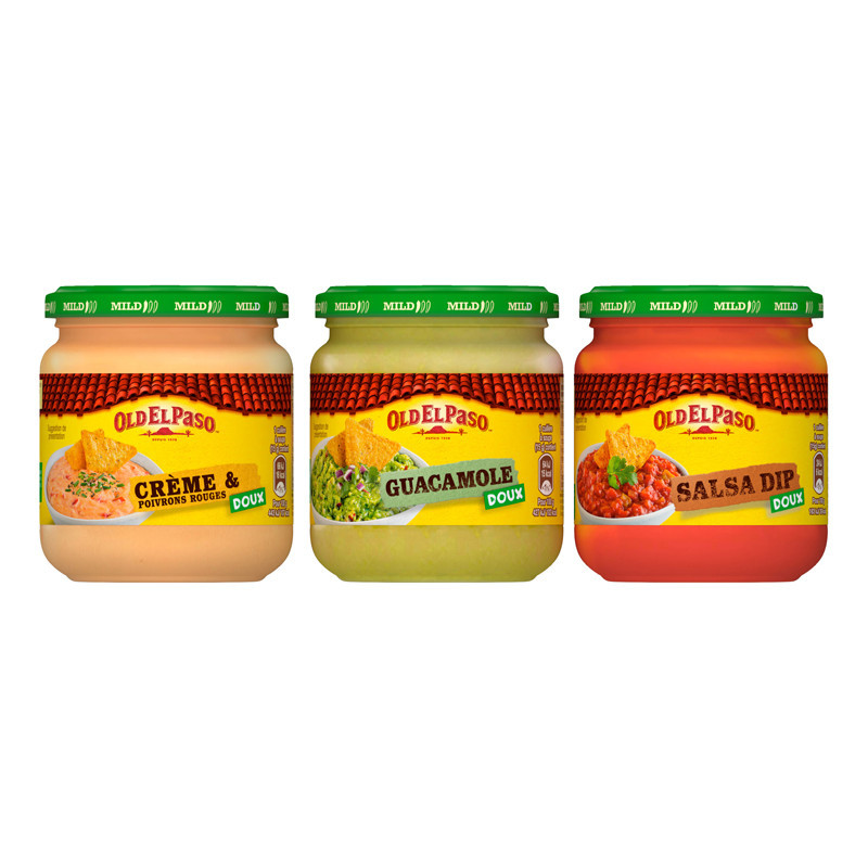 Sauces salsa 3x190g