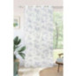 Voile toile de jouy bleu