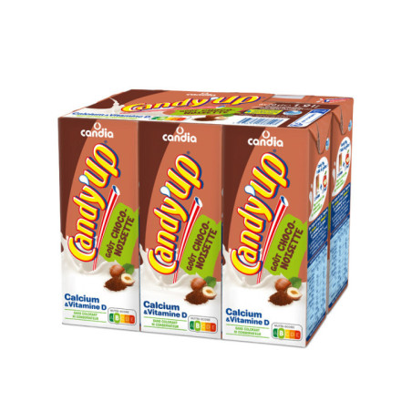 Candy up chocolat noisette x6