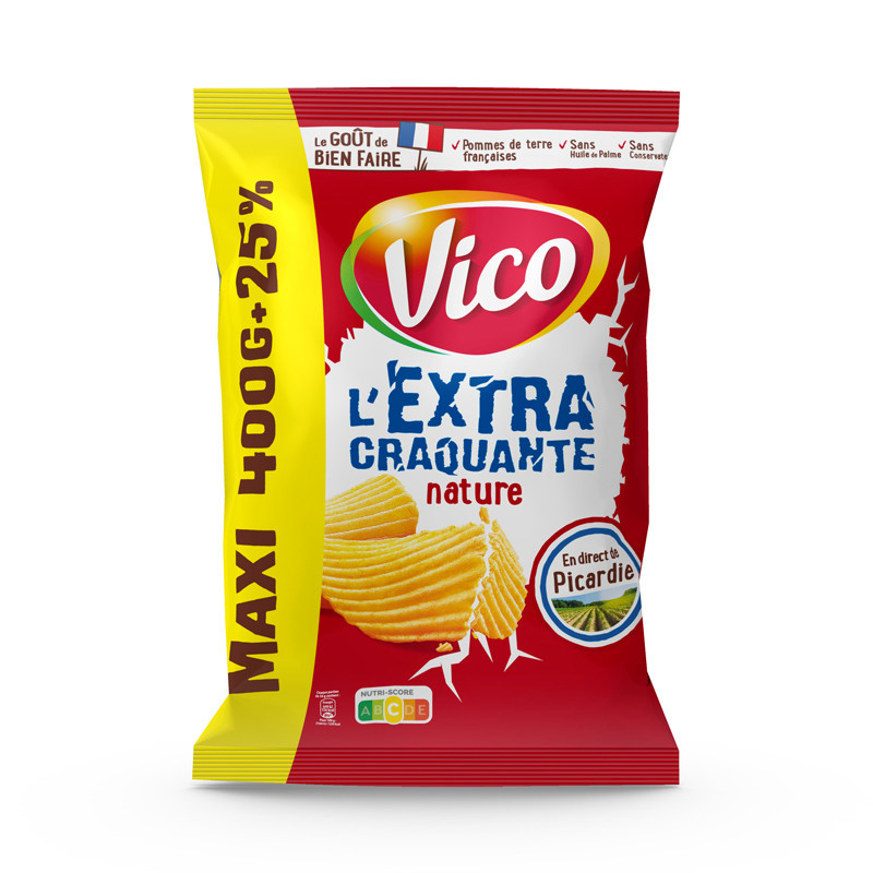 Chips extra craquantes