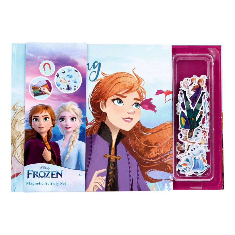 Livre magnetique reine des neige