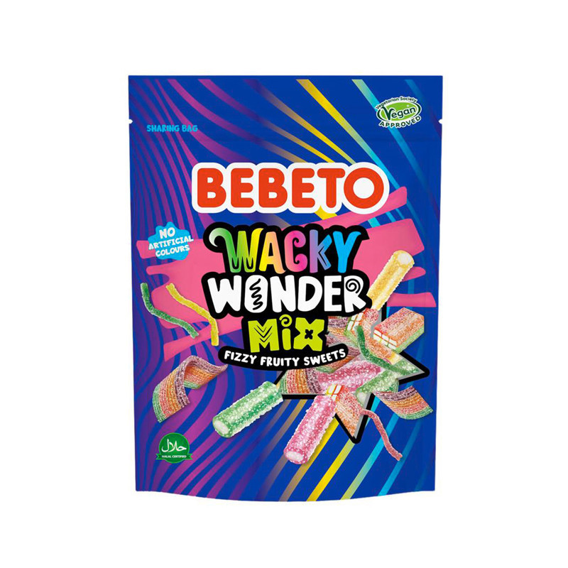 Bonbons wacky wonder mix 340g