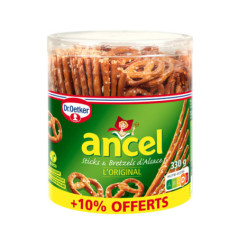 Sticks & bretzel 300g+10% offert