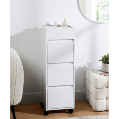 Meuble rangement sur roulettes