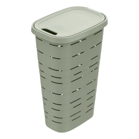 Coffre linge 40l vert sauge