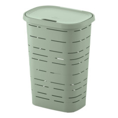 Coffre linge 55l vert sauge