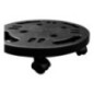 Plateforme ronde avec roulettes